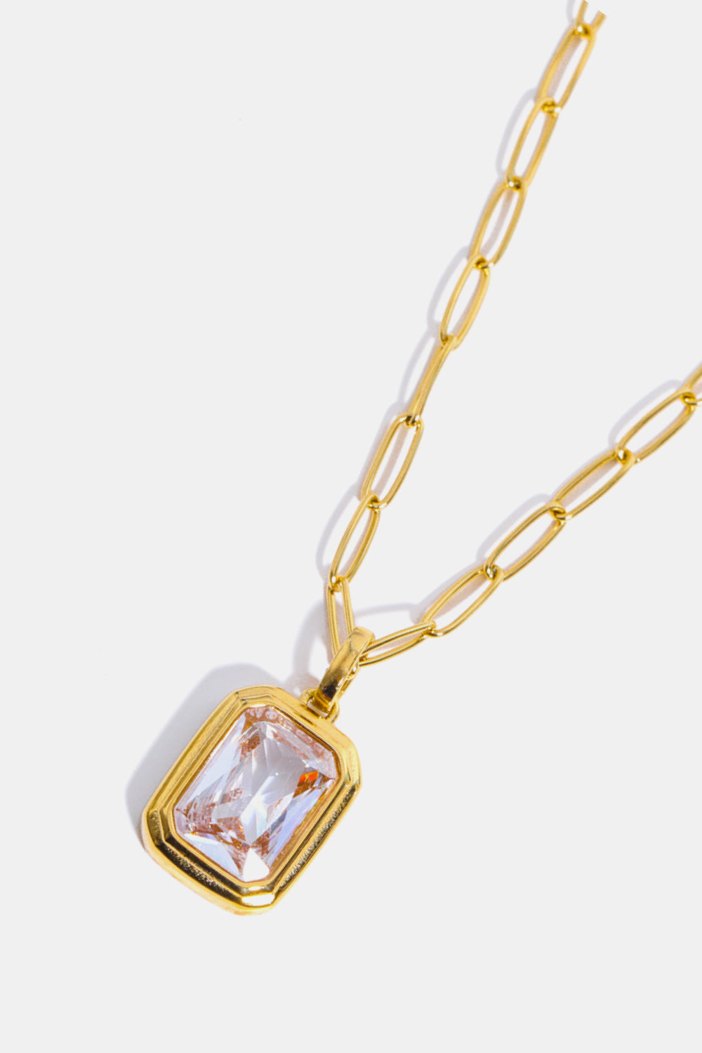 Geometrical Shape Pendant Necklace