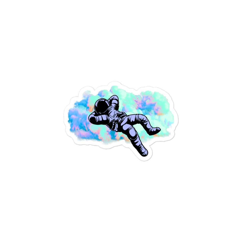 Space Chill Sticker