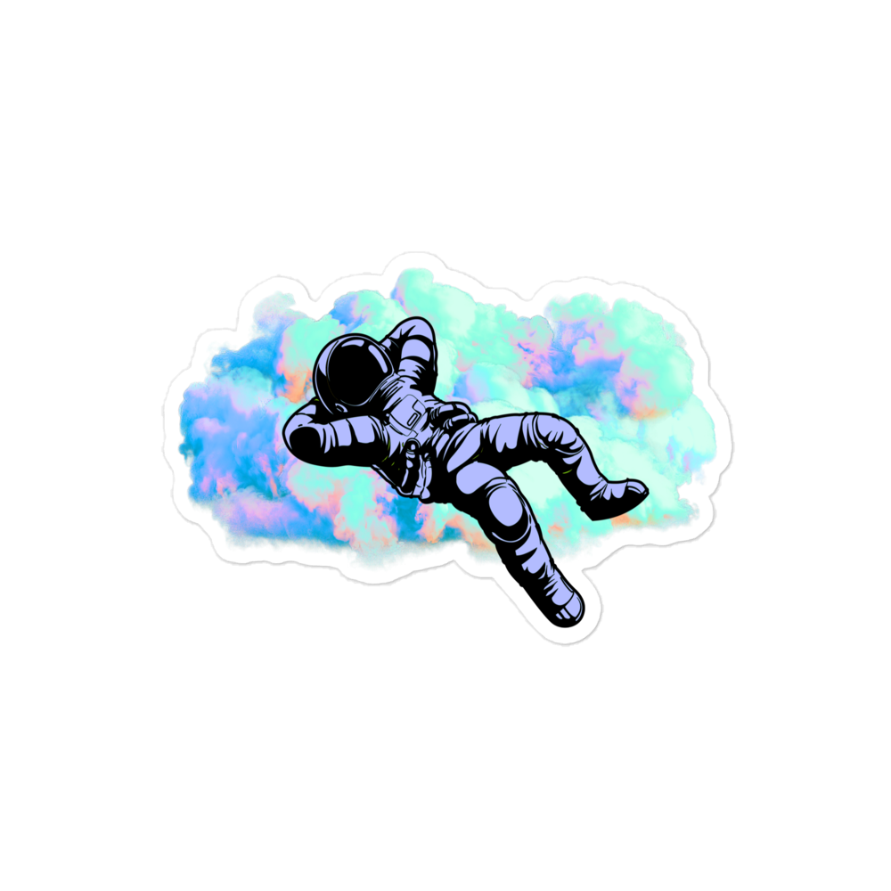 Space Chill Sticker
