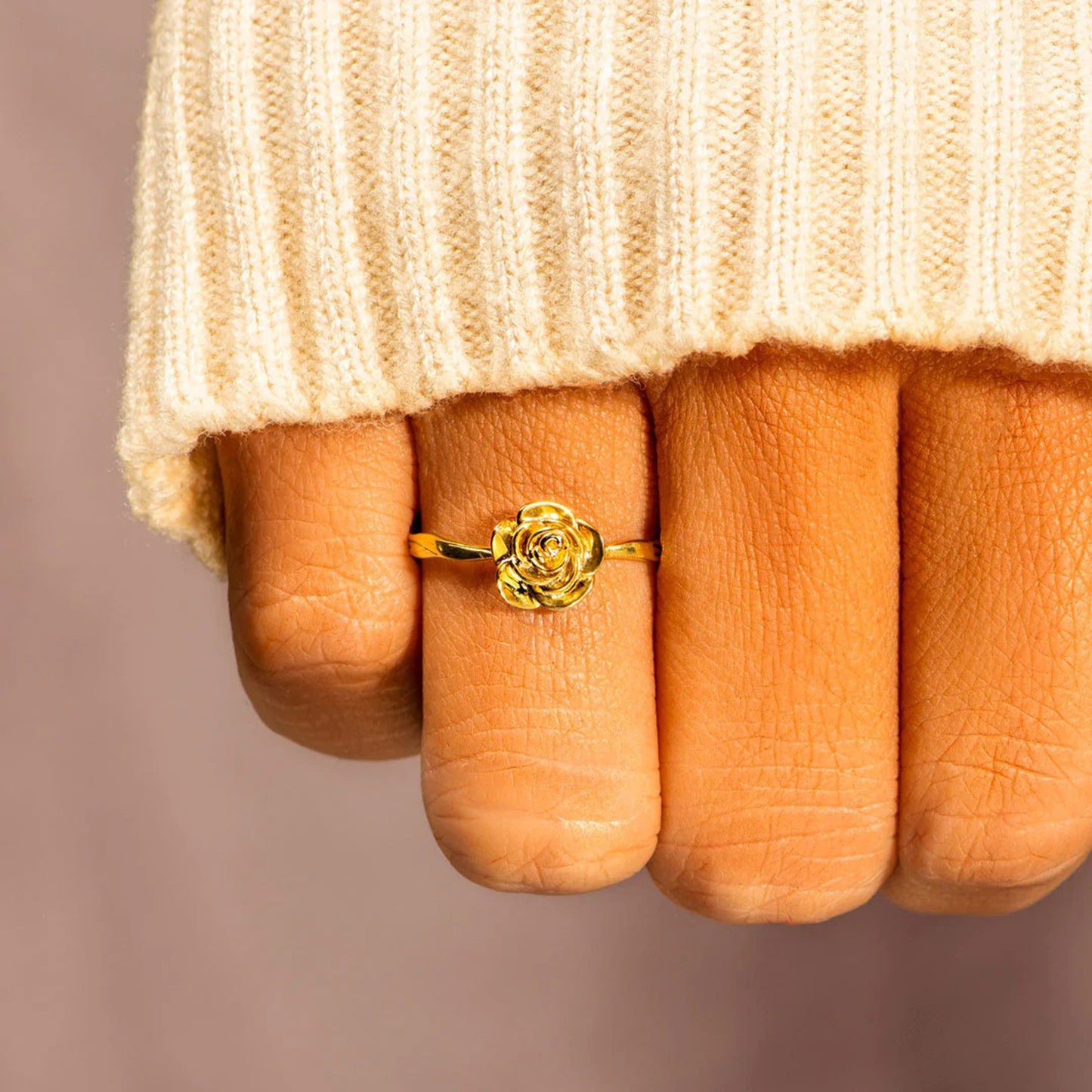 Rose Shape Ring