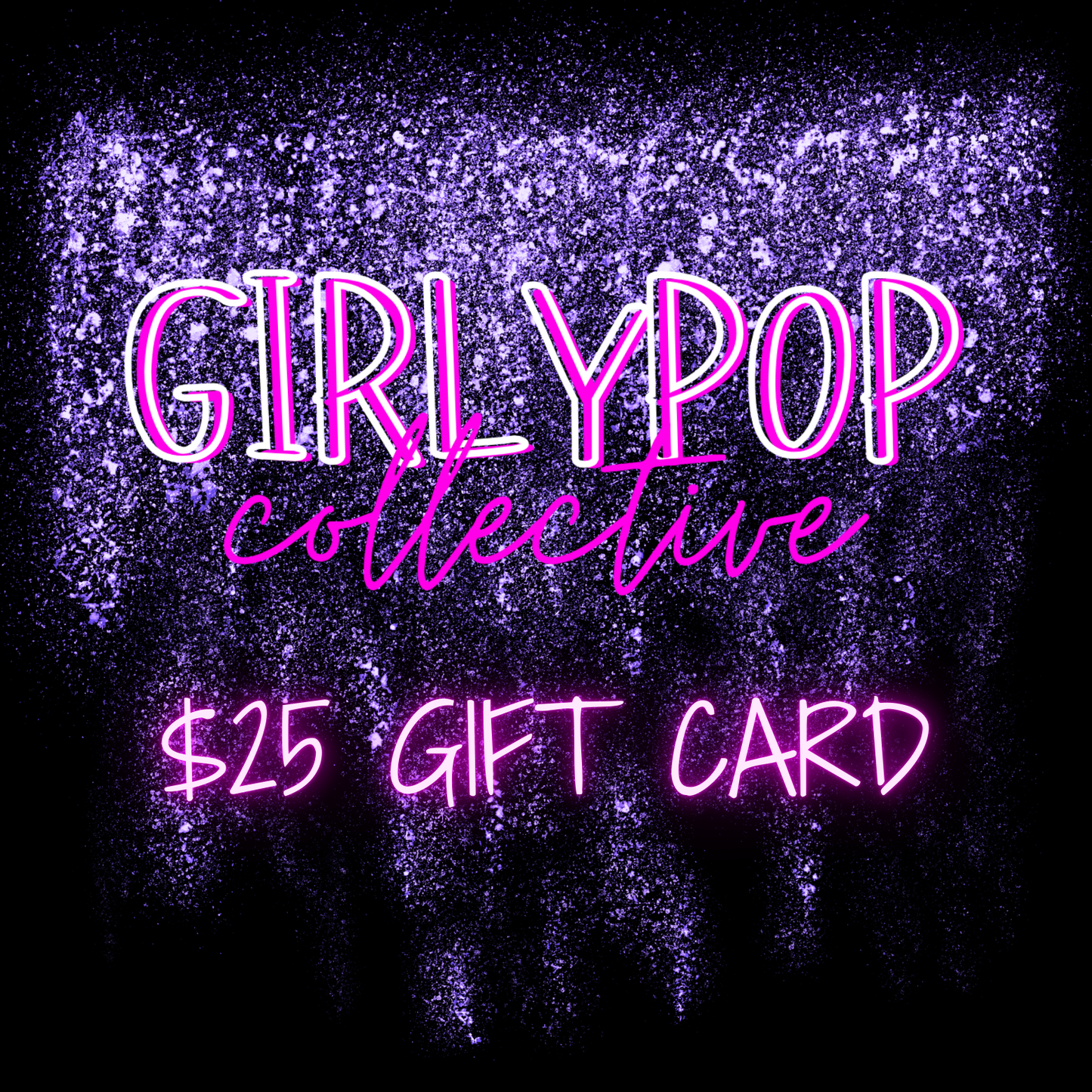 $25 Gift Card - Black