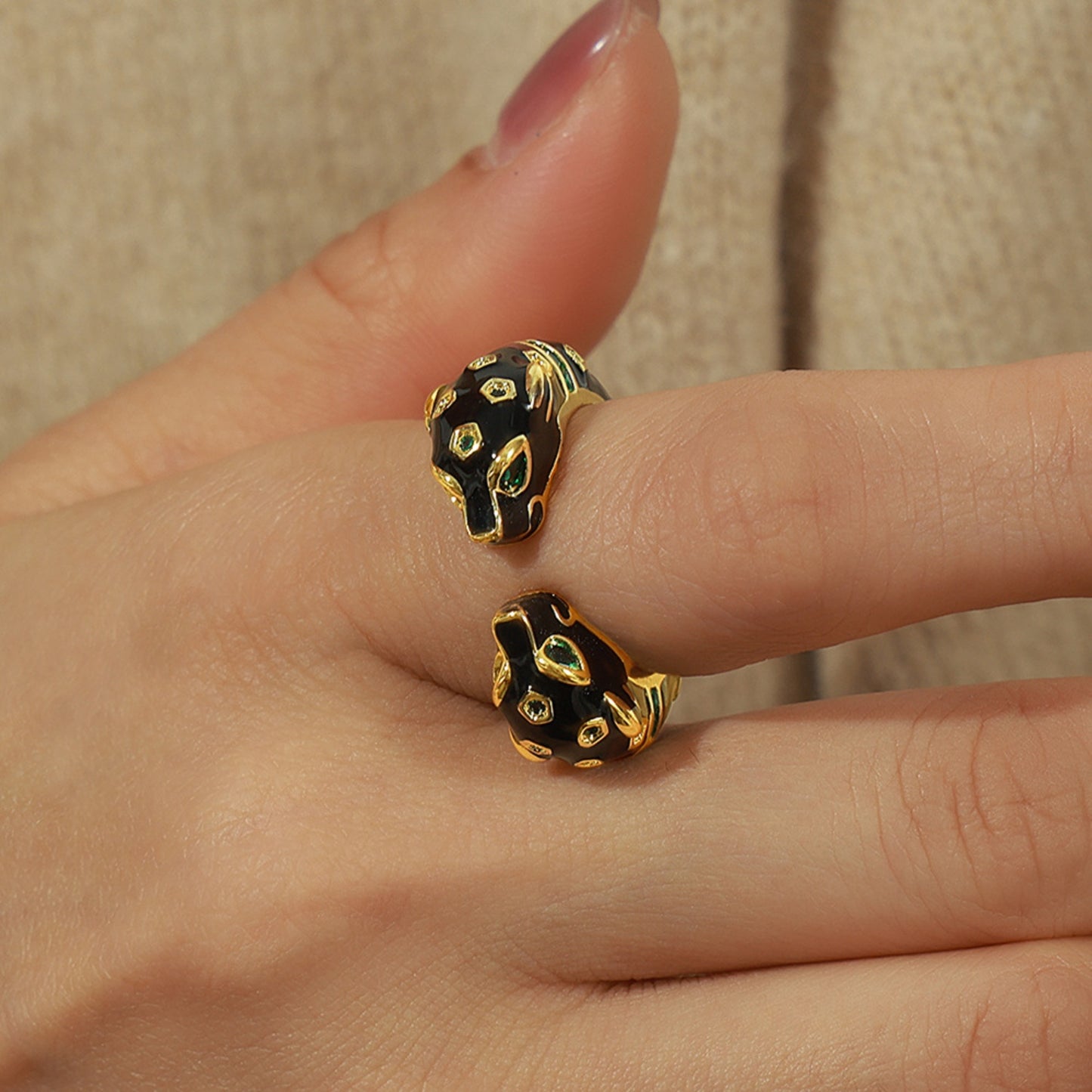 Fierce Feline Ring