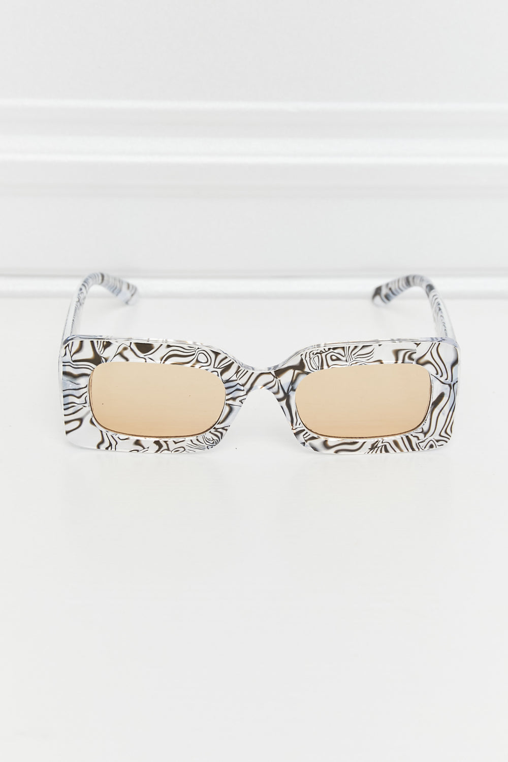 Tortoiseshell Rectangle Sunglasses