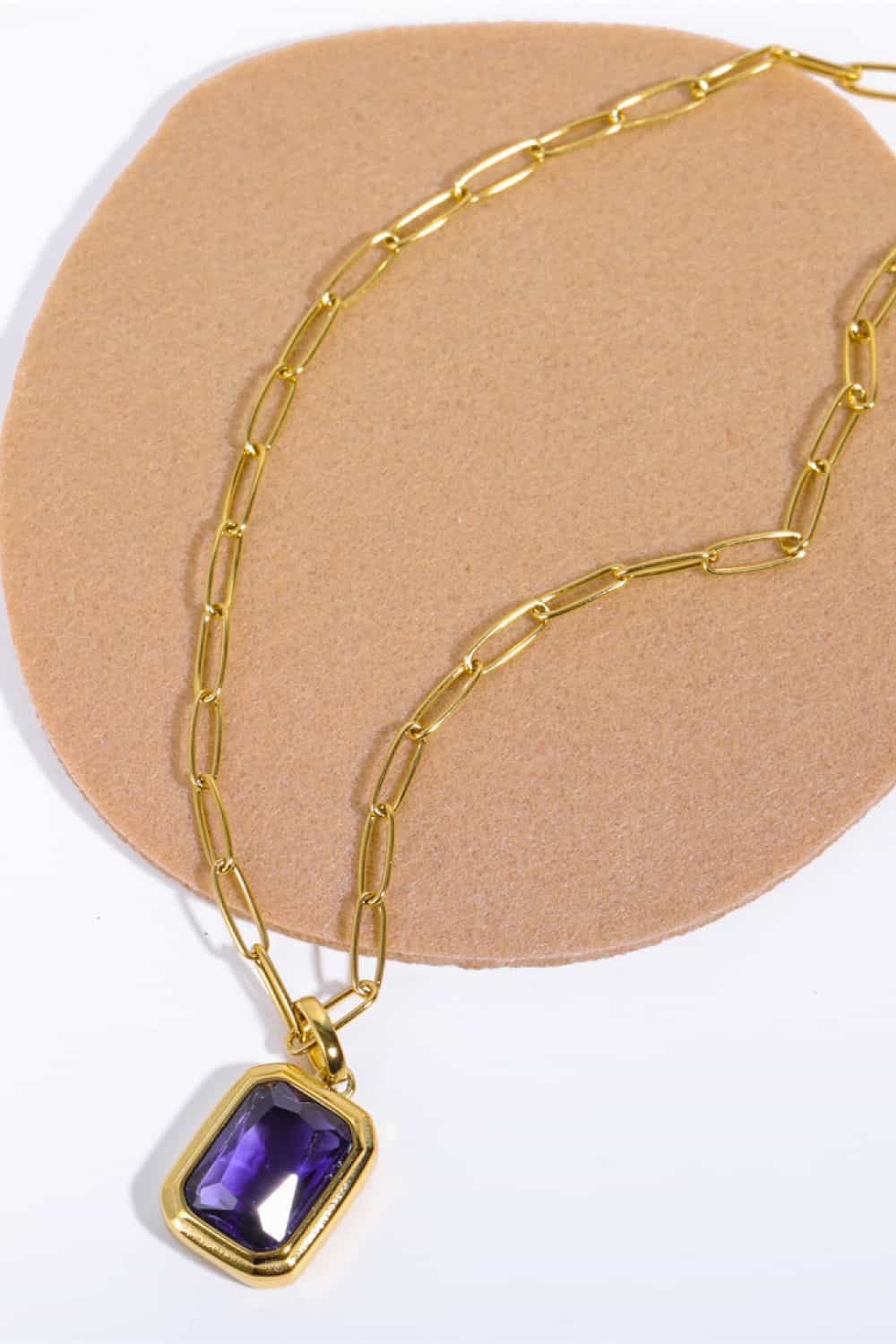 Geometrical Shape Pendant Necklace