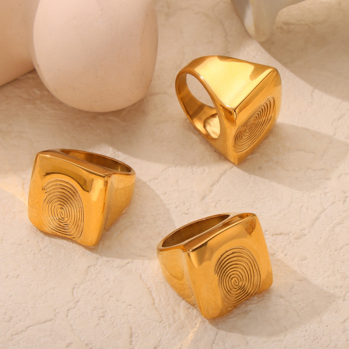 Fingerprint Signet Ring