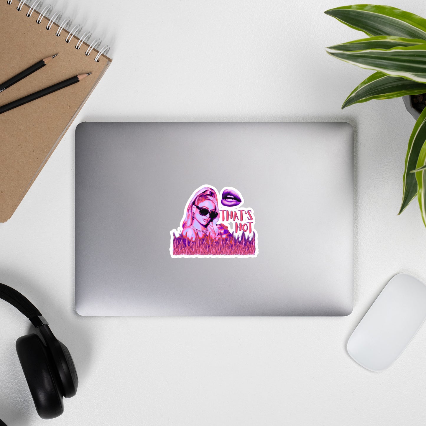 "That's Hot" Sticker - Pink Neon Iconic Edition